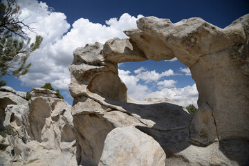 Window arch at City of Rocks National Reserve in Idaho