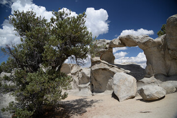Window arch at City of Rocks National Reserve in Idaho