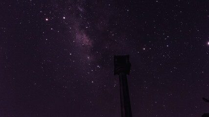 Beautiful starry sky at night - a cool backgroun