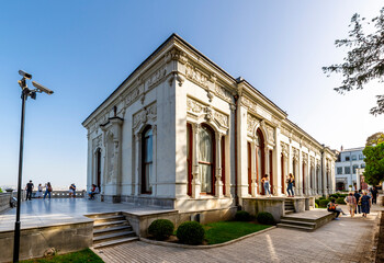Fototapeta premium The Mecidiye Pavilion in Topkapi Palace. Topkapi Palace is popular tourist attraction in the Turkey.
