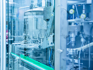 Industrial medical equipment for the manufacture of syringes and solutions