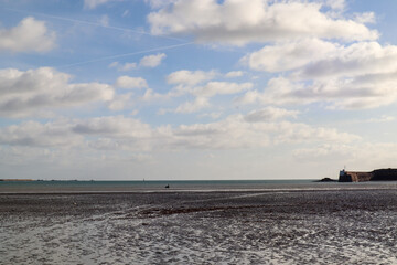 tractor on the field