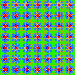 A vector of seamless Islamic geometry background.