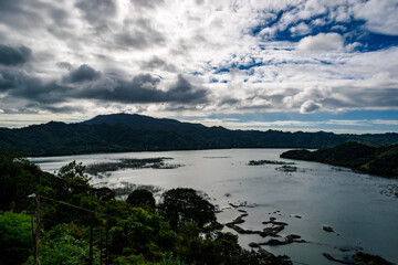 lake and clouds