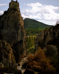 Naklejka premium landscape with sky