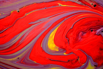 Abstract  ink painting background, Mixture of acrylic paints,   Inkscapes concept