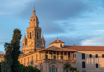 Cathedral from Murcia (Spain) Bell's tower