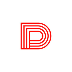 D logo Design with geometry