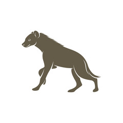 Hyena design vector illustration, Creative Hyena logo template, icon symbol