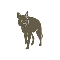 Hyena design vector illustration, Creative Hyena logo template, icon symbol