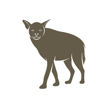 Hyena design vector illustration, Creative Hyena logo template, icon symbol