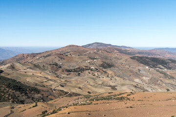 Mountain Villages on Arid Land, Morocco.