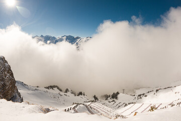 Wengen mountain village in the Bernese Oberland of central Switzerland. Part of the Jungfrauregion