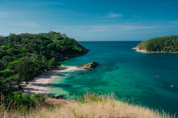 Clear water at Yanui beach, Phuket, Thailand.