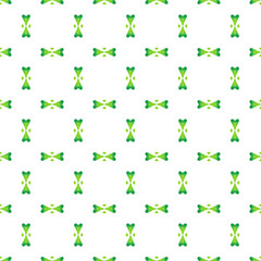 Organic tile. Green favorable boho chic summer