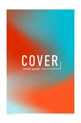 cover design template with Texture decorative elements with gradient and freedom style. Eps 10 vector illustration
