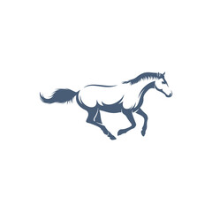 Obraz na płótnie Canvas Horse design vector illustration, Creative horse logo template, icon symbol