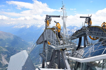 Fototapeta premium Valle d'Aosta Monte Bianco Skyway