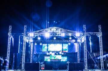 Escenario electrónico 