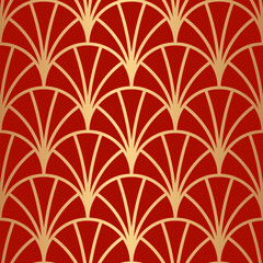 Art Deco seamless pattern.