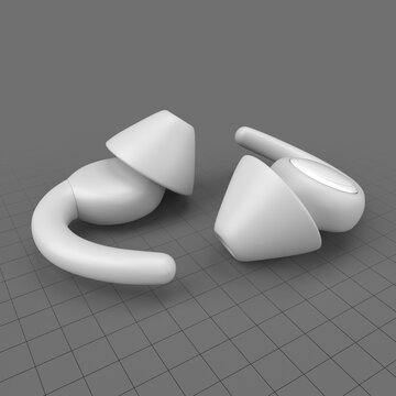 Sleeping noise reduction earplugs