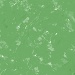Modern contemporary acrylic background. Green texture made with a palette knife. Abstract painting on paper. Mess on the canvas.