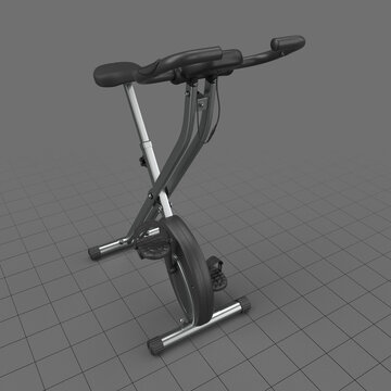 Folding exercise bike