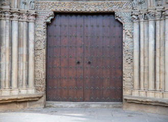 old gate of spanish church