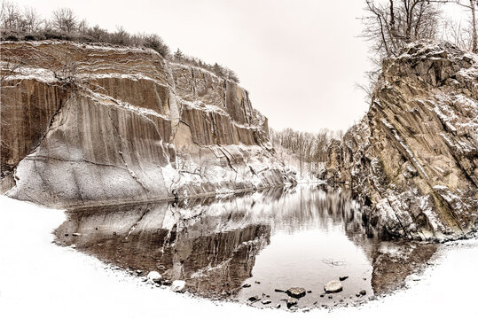 Prokop's valley, lake, Prague, Czech republic