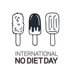 Fototapeta premium no diet day-04