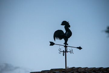 rooster weather vane