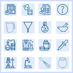 Sample  related simple set. 16  lineal