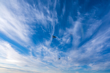 Flieger am Himmel
