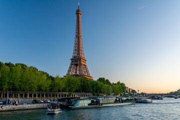 Plakat The Eiffel Tower in Paris