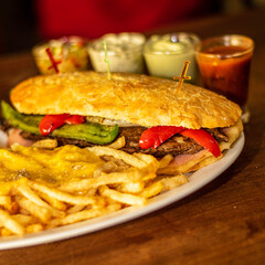 pulled sandwich