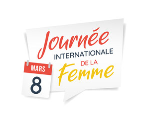 Journée Internationale de la Femme - 8 Mars