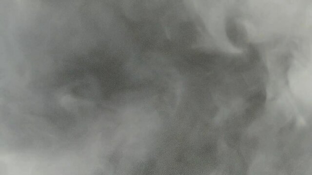 white hookah smoke on black background video full hd