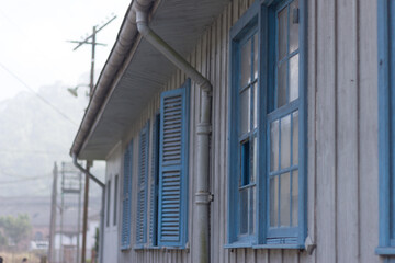 Fototapeta premium old house in the mountains