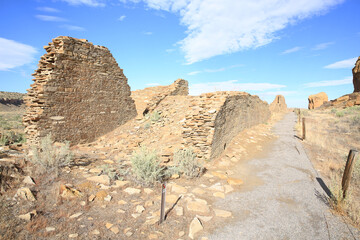 Chaco Culture National Historical Park in New Mexico, USA