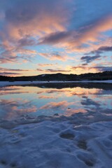 Stunning Norwegian sunset