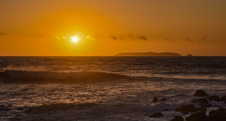 Sunset island