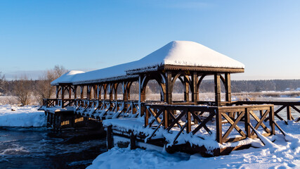 Piękna zima na Podlasiu, Polska © podlaski49