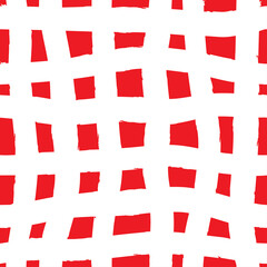 Abstract watercolor seamless pattern lines background in color