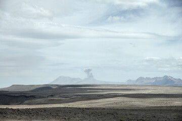 Volcan de l'Altiplano péruvien, Pérou