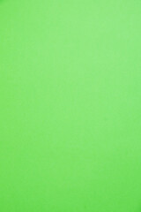 Background with copy space. Colored green paper or cardboard with space for text, vertical format