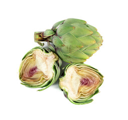 Fresh Artichoke, Green Artichokes, Raw Edible Cynara Flower