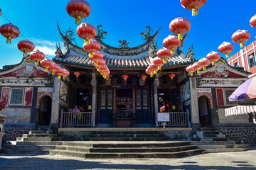  Mazu Tienho temple in Penghu Island, Taiwan. The temple claims to be the oldest in Taiwan, possibly dating to the early Ming in the 15th century.