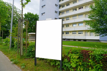 Billboard on the street Mockup Stock Photo Stock Images Stock Pictures