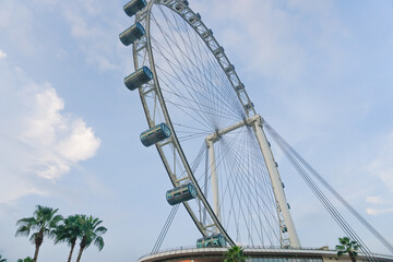 Singapore Flyer Ferris Wheel Stock Photo Stock Images Stock Pictures