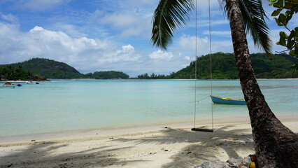 the Anse L'Islette on Mahe Island, Seychelles, October